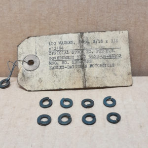 NOS ORIGINAL HARLEY LOCK WASHERS #0253, #7025 (8) – KNUCKLEHEAD, PANHEAD, ULH