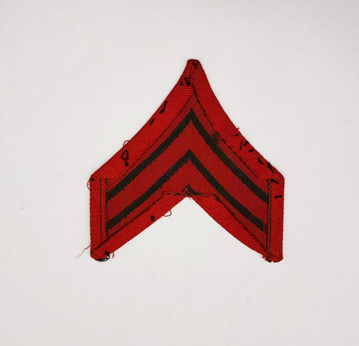 Vintage USMC Korean Conflict (Sergeant) Chevron - Image 2