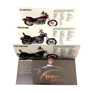 Vintage 1983 Harley-Davidson New Model Pamphlet