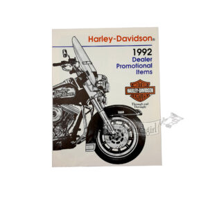 ORIGINAL 1992 HARLEY-DAVIDSON DEALER PROMOTIONAL ITEMS BROCHURE