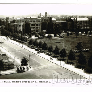 Vintage “U.S. Navy Training School ” Bronx, New York, Real Photo Postcard