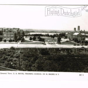 Vintage “U.S. Navy Training” General view – Bronx, New York, Real Photo Postcard