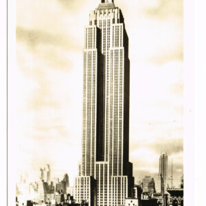 Vintage “Empire State Building” New York City, Real Photo Postcard