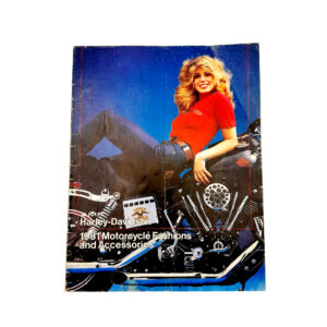 Vintage Original 1981 Harley-Davidson Fashion/Accy. Booklet