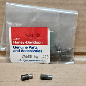 NOS ORIGINAL HARLEY FL, XL, LOCK SCREW, CRANKCASE BUSHING #24608-54 -KNUCKLEHEAD