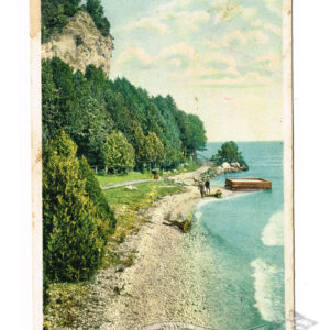 Vintage Postcard – 1910  “Robinson’s Folly”  Mackinac, Mich.