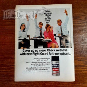 Vintage 1969 Right Guard Ad Life Magazine Special Edition 10″ x 13″