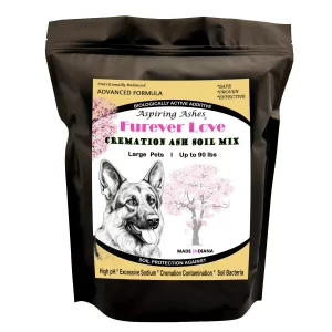 Soil Cremation Mix for Pet Ashes: Large Pet Memorial Kit