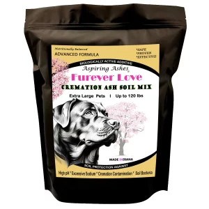Soil Cremation Mixture for Pet Ashes: Extra Large Pet Memorial Kit