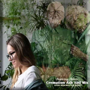 Cremation Ash Soil Mixture: Memorial Kit (Up to 4 Cups of Ashes)