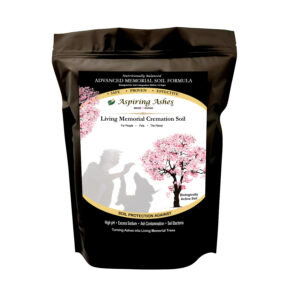 Soil Cremation Mixture for Cremation Ashes: Memorial Kit (Up to 4 Cups of Ashes)
