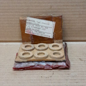 NOS HARLEY GAS STRAINER CORK WASHER #3633-32- KNUCKLEHEAD, PANHEAD, ULH, 45