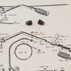 ORIGINAL HARLEY COIL PLUG SET SCREWS (2) #3333-31 – KNUCKLEHEAD, PANHEAD, ULH