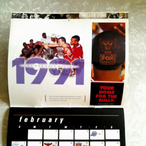 1998-1999 World Champion Chicago Bulls Calendar