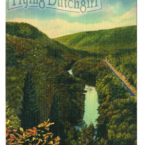 Vintage Linen Postcard – 1930’s  “Skyline View Gorge of Penn’s Creek”  Penn.