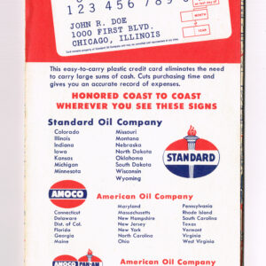 Vintage 1958 ‘Standard Oil’ Wisconsin Road Map