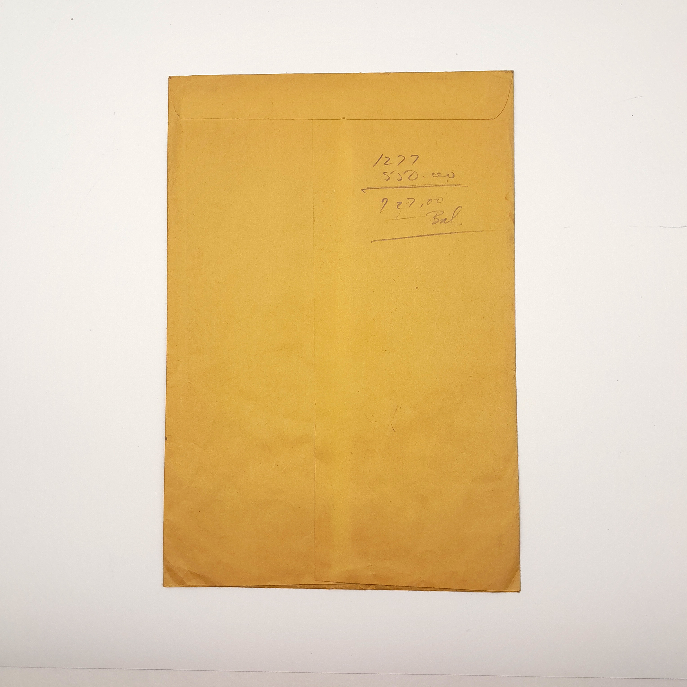 Original Vintage 1945 Harley-Davidson “Steel City M/C” Shipping Envelope