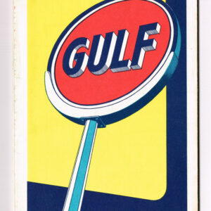 Vintage 1950s ‘ Gulf Gas ‘ Illinois – Iowa Tourgide Road Map