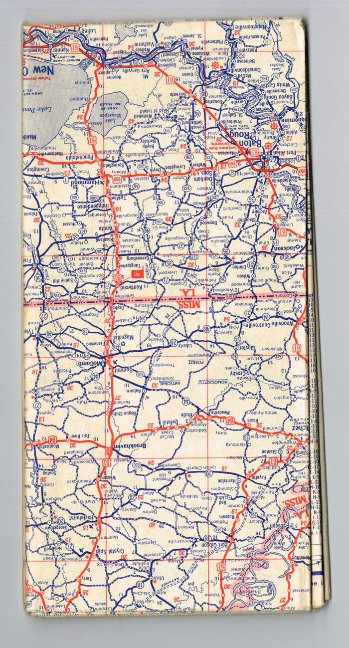 Vintage 1940s ' Mobile Gasoline ' Michigan and Adjoining States - Image 4