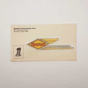 ORIGINAL HARLEY 1970’s DEALER ENVELOPE (#1) SHOVELHEAD – KNUCKLEHEAD