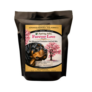 Soil Cremation Mixture for Pet Ashes: Extra Large Pet Memorial Kit