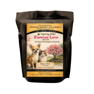 Premium Cremation Soil Mix for Pet Ashes: Small Pet Memorial  Kit