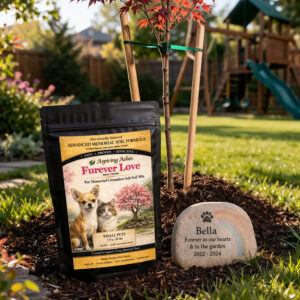 Premium Cremation Soil Mix for Pet Ashes: Small Pet Memorial  Kit