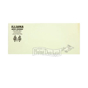 Vintage Original Molenaar’s Illiana Motor Speedway Business Envelope