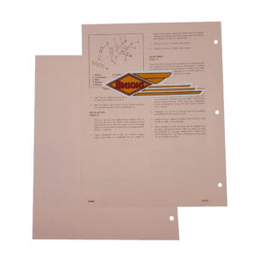 ORIGINAL HARLEY 1984 SERVICE BULLETIN (SAFETY RECALL) -SHOVELHEAD, KNUCKLEHEAD