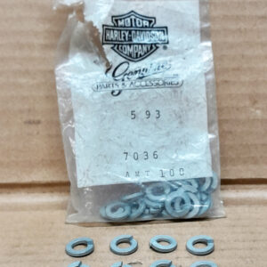 NOS ORIGINAL HARLEY MISC HARDWARE #7036 LOCK WASHERS – SHOVELHEAD, KNUCKLEHEAD