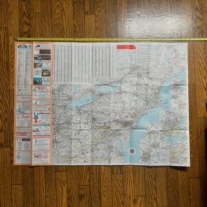 Vintage 1971 ‘Standard Oil’ Northeast United States Road Map