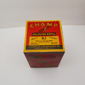 Vintage Champion Oil Filter Refill Filter M-3