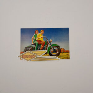 ORIGINAL HARLEY 1953 PANHEAD “HYDRA-GLIDE” POST CARD #99520-53 – KNUCKLEHEAD