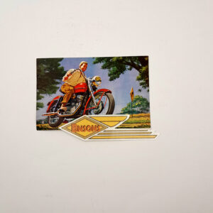 ORIGINAL HARLEY 1953 “K-MODEL” POST CARD #99504-53 – KNUCKLEHEAD