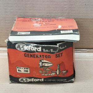 Authentic NOS 1960’s Vintage Bicycle Generator Set – Headlight and Tail light