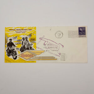 ORIGINAL HARLEY 1951 HYDRA-GLIDE / HUMMER DEALER ENVELOPE – KNUCKLEHEAD