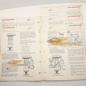 ORIGINAL HARLEY 1962 DELCO-REMY (SERVICE BULLETINS) – PANHEAD, KNUCKLEHEAD