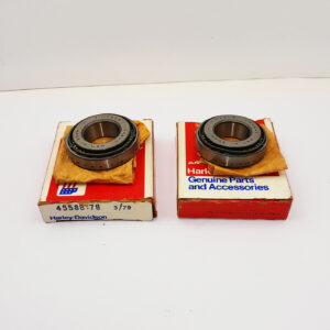 NOS ORIGINAL HARLEY 78-81 XL, XLCR BEARINGS, STEERING HEAD #45586-78-KNUCKLEHEAD