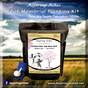 Premium Soil Cremation Mix for Pet Ashes: Medium Pet Memorial Kit