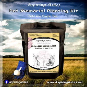 Premium Cremation Soil Mix for Pet Ashes: Small Pet Memorial  Kit