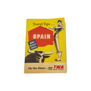 Vintage 1958 Booklet Travel Tips to SPAIN