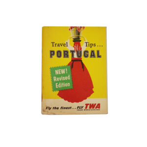 Vintage 1958 TWA Booklet Travel Tips PORTUGAL