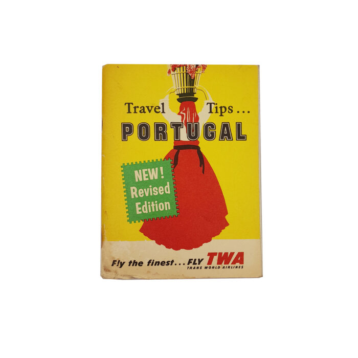 Vintage 1958 TWA Booklet Travel Tips PORTUGAL