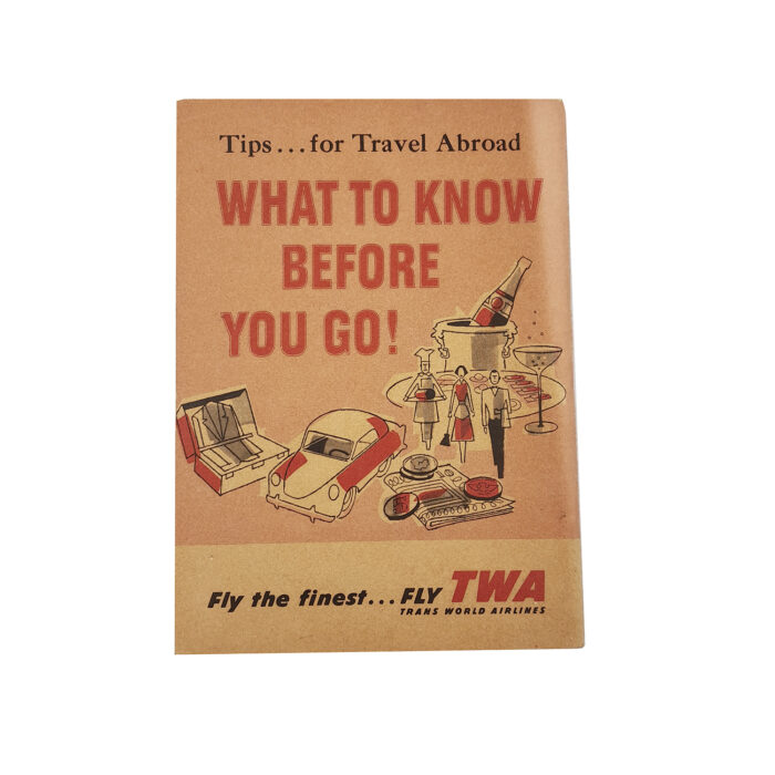 Vintage 1958 TWA Booklet "WHAT TO KNOW BEFORE YOU GO" - Image 7