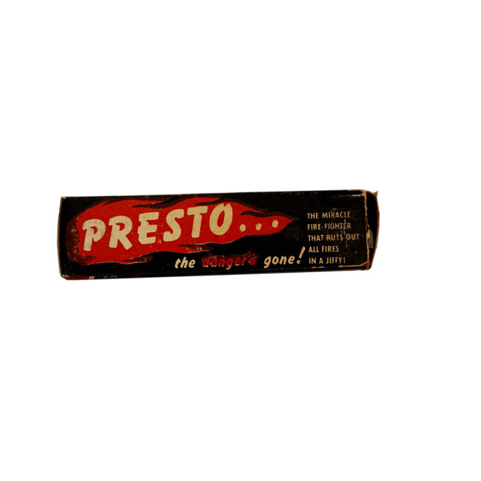 NOS ORIGINAL HARLEY "PERIOD ACCY PRESTO" FIRE EXTINGUISHER -KNUCKLEHEAD, PANHEAD - Image 5