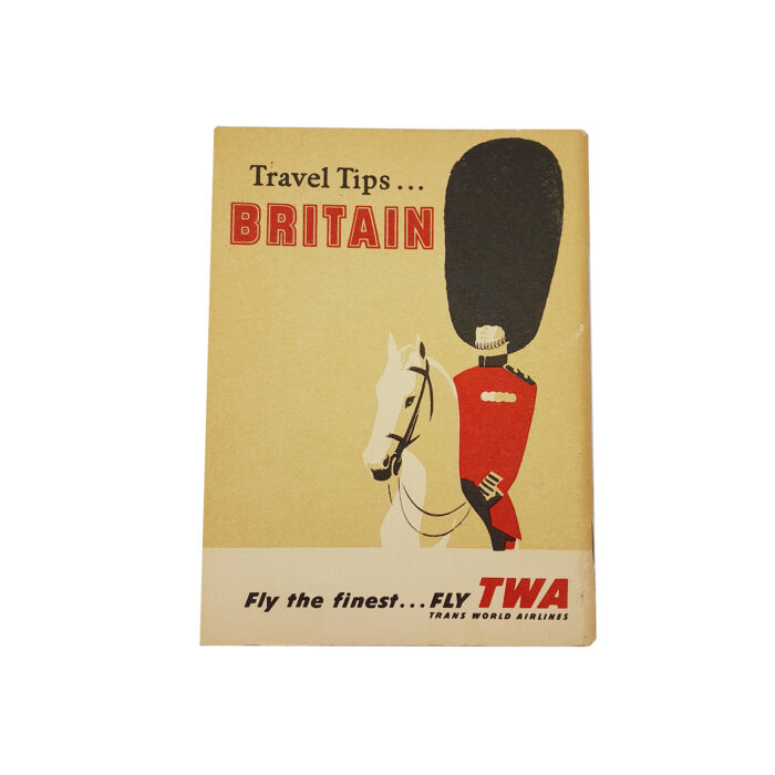 Vintage 1958 TWA Travel Brochure Tips - BRITAIN - Image 11