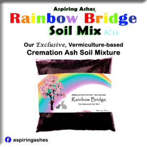 Rainbow Bridge Soil Mix Kit : Pet Memorial Kit – EXTRA LARGE