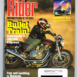 VINTAGE RIDER MAGAZINE JAN 1993 Bike Pictures, Articles, Harley-KNUCKLEHEAD