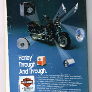 VINTAGE RIDER MAGAZINE JAN 1993 Bike Pictures, Articles, Harley-KNUCKLEHEAD