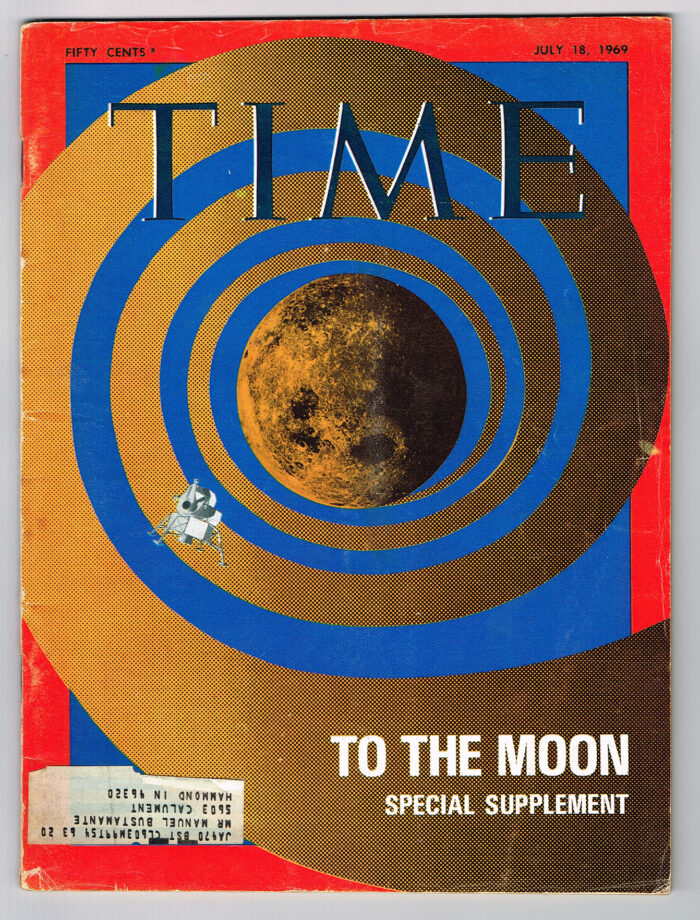 Original Time Magazine "To The Moon" Special Supplement July 18, 1969